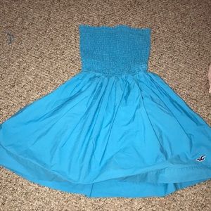 blue hollister dress
